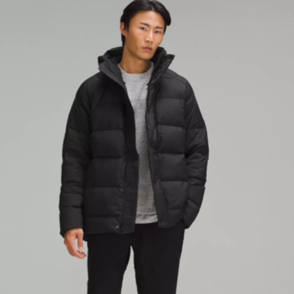 lululemon Men's Wunder Puff Jacket Medium in Black